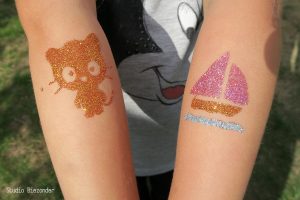 glittertattoo cameo